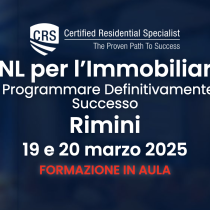 Corso PNL per l’Immobiliare - Associati CRS