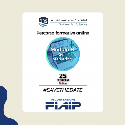 CRS ITALIA | REAP Modulo B: Self Marketing